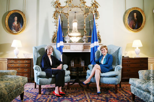 Выход Великобритании из Евросоюза угрожает уходом Шотландии