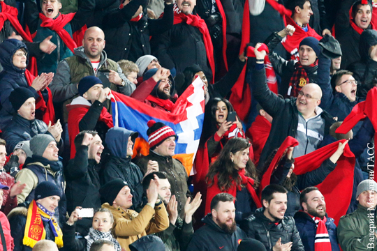 Болельщики «Манчестер Юнайтед» пришли в восторг от радушного приема в России