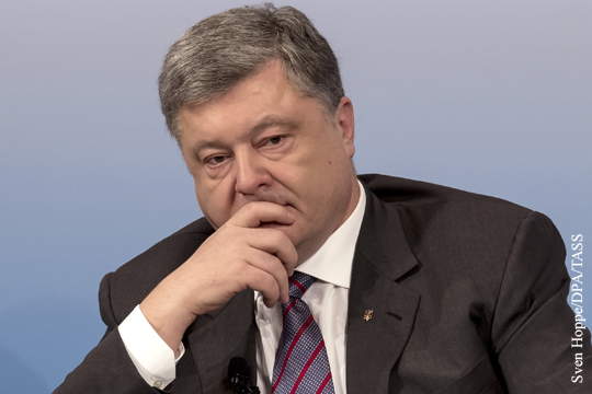 Порошенко заявил об утрате влияния Киева на Донбасс в результате блокады