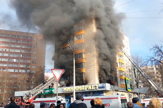 В результате взрыва газа на северо-востоке Москвы пострадали 12 человек