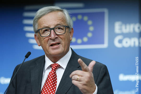 Юнкер: Британия сможет выйти из ЕС только после уплаты 63 млрд долларов