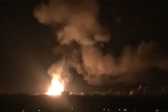 В Казани загорелся пороховой завод