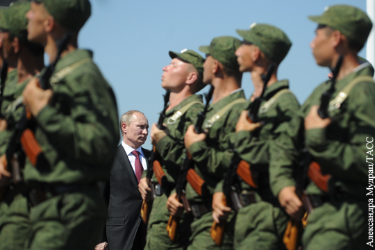 Увеличена численность Вооруженных сил России