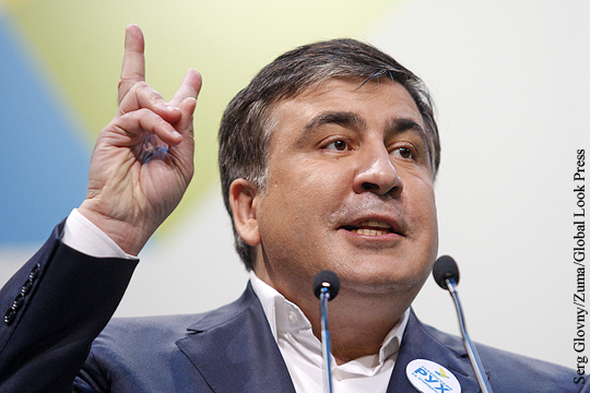 Саакашвили на конгрессе Европейской народной партии представился делегатом от Грузии