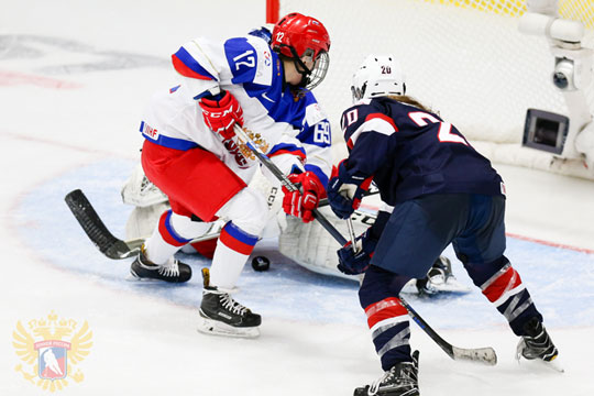 Россиянки проиграли сборной США на чемпионате мира по хоккею со счетом 0:7