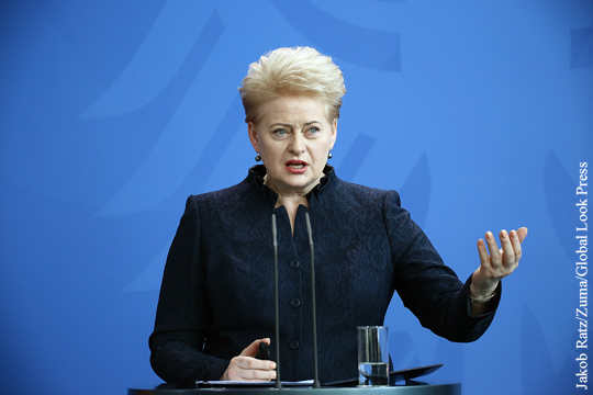 Президент Литвы заявила о готовности защищаться от России