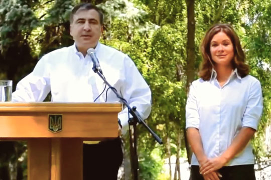 Саакашвили оценил назначение Марии Гайдар советником Порошенко