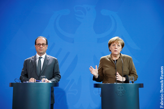 Меркель и Олланд возложили ответственность за события в Сирии на Асада