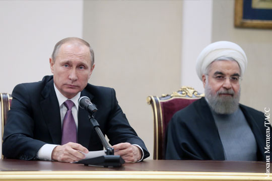 Путин и Роухани осудили «агрессивные действия» США против Сирии