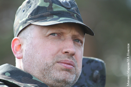 Турчинов: При наступлении на Донбасс главное не проскочить границу