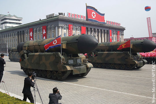 КНДР пригрозила США «справедливым ядерным оружием»