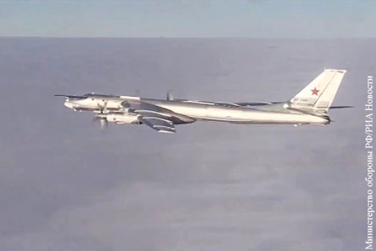 Бомбардировщики Ту-95 замечены у берегов Аляски
