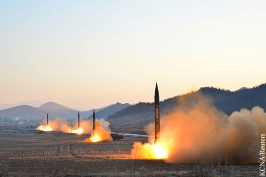 СМИ: США рассматривают возможность перехвата ракет КНДР во время испытаний