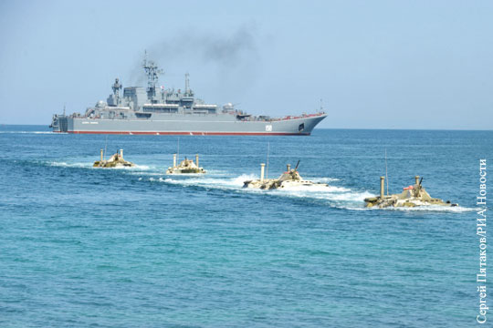 В Крыму начались учения Черноморского флота с применением авиации