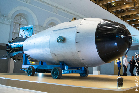 Британские СМИ напомнили миру о ядерной «Царь-бомбе»