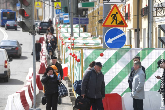 Собянин назвал сроки завершения реконструкции улиц в центре столицы