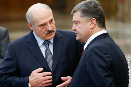 Порошенко: Между Украиной и Белоруссией всегда будет «граница мира»