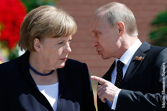 Западные СМИ рассказали о «политической пропасти» между Путиным и Меркель