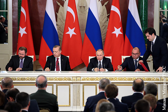 Путин: Отношения России и Турции приобретают особый статус