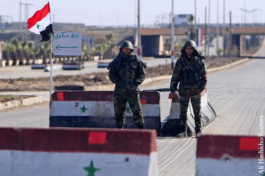 Дамаск поддержал инициативу России о создании в Сирии зон безопасности