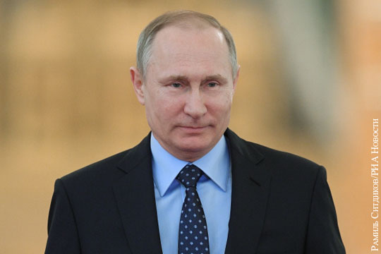 Путин поздравил Макрона с победой на президентских выборах во Франции