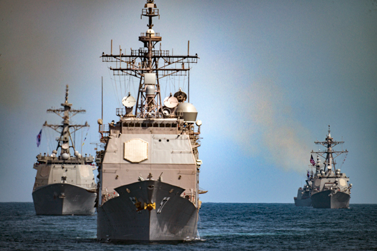 Американские СМИ: Россия вынудила Пентагон послать новые корабли в Черное море