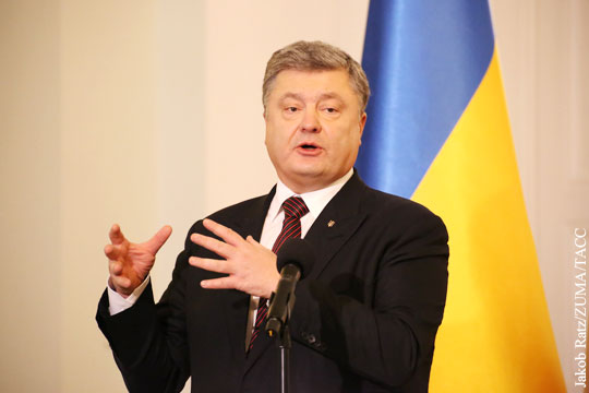 Порошенко выступил против отказа от минских соглашений