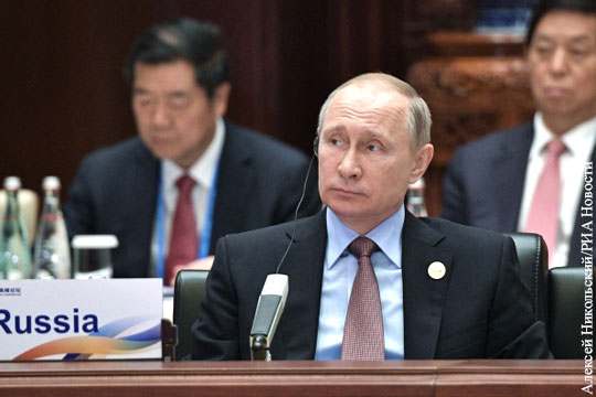 Путин поддержал проект по интеграции в Евразии