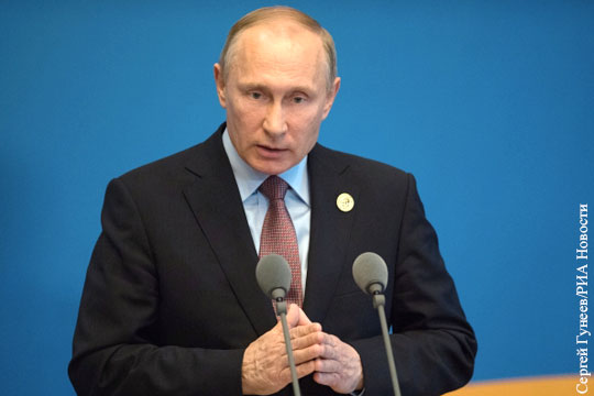 Путин: Власти Украины не в состоянии проводить мероприятия уровня «Евровидения»