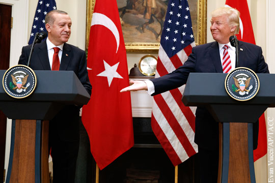 FT: Эрдоган и Трамп замалчивают противоречия и приветствуют «новую эру» отношений