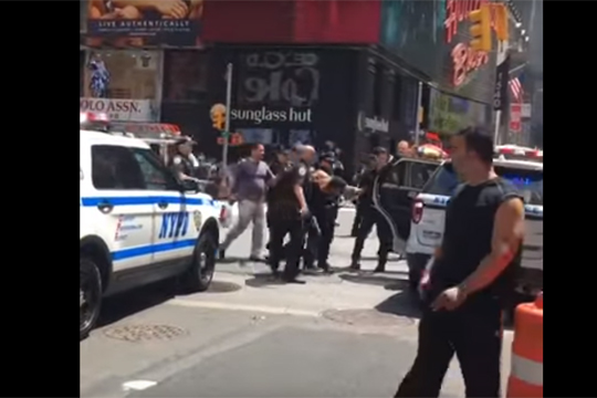 СМИ: Сбивший пешеходов в Нью-Йорке мужчина хотел быть убитым при задержании