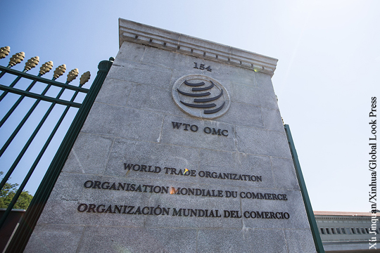 Россия обратилась в ВТО из-за украинских санкций