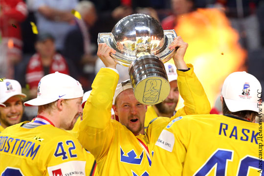 Сборная Швеции обыграла Канаду и выиграла ЧМ по хоккею 