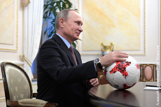 Путин предложил новую систему поддержки перспективных спортсменов