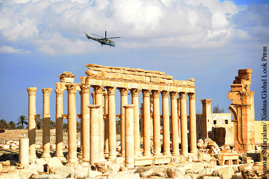 Армия Сирии при помощи ВКС России восстановила контроль над трассой Дамаск – Пальмира