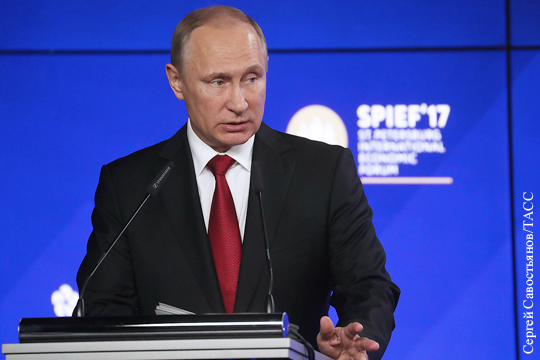 Путин призвал американский бизнес помочь восстановить диалог между Россией и США