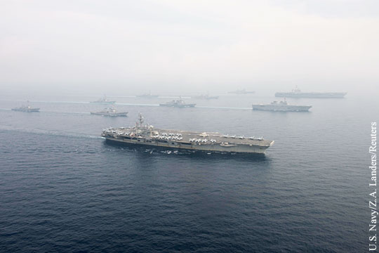 Две авианосные группы ВМС США покинули Японское море
