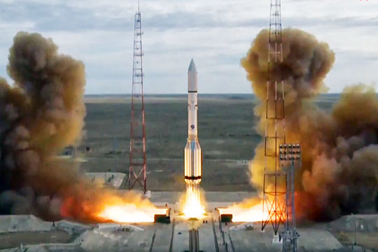 Состоялся пуск ракеты-носителя «Протон-М»