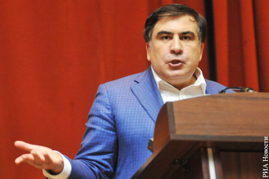 Опрос выявил стремительное падение рейтинга Саакашвили на Украине