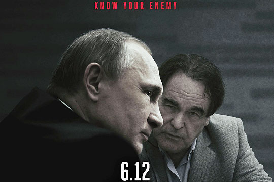 Стоун предложил читателям соцсетей выбрать постер к фильму – интервью Путина
