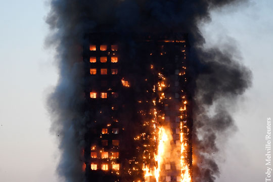 Лондонские пожарные сообщили о жертвах пожара в 27-этажной башне