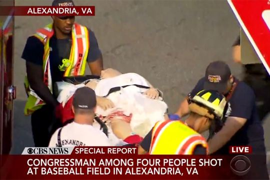 В результате стрельбы в США ранен конгрессмен