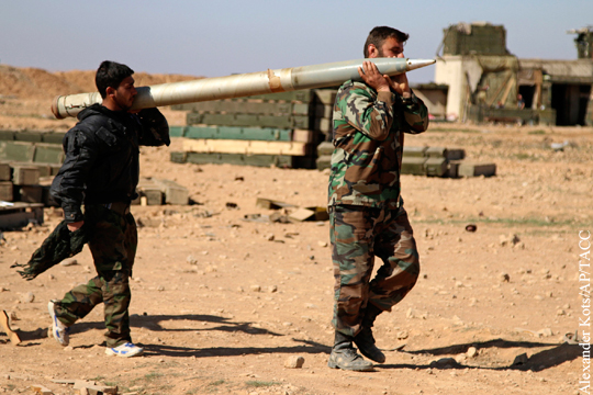 Арабо-курдские отряды потребовали от армии Сирии прекратить огонь у Ракки