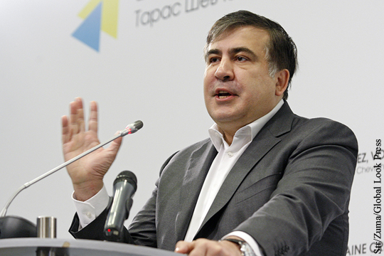 Саакашвили подтвердил планы Порошенко лишить его гражданства Украины