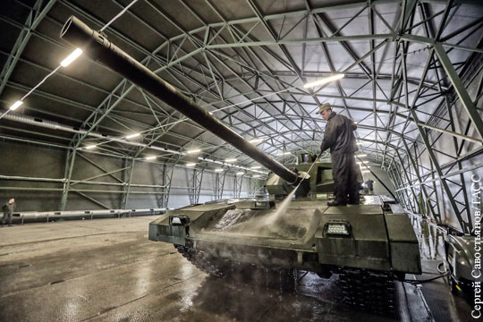Рособоронэкспорт отверг планы по экспорту танков «Армата» и С-500