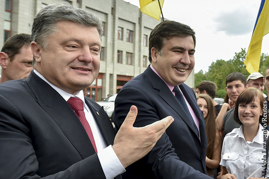 Порошенко: Не знаю, что Саакашвили делает на Украине