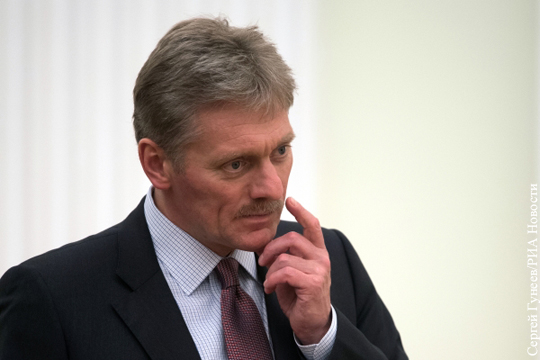 Кремль не согласился с оценкой Макрона по Украине