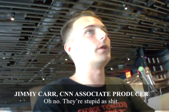 Продюсер телеканала CNN назвал американцев «тупыми как пробка»