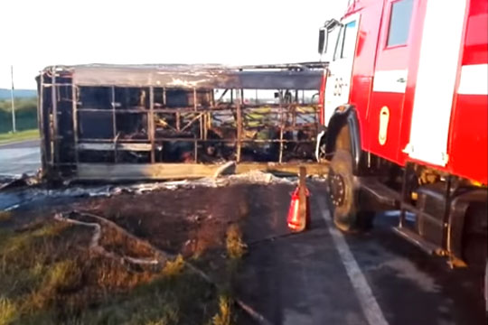 Водители автобуса и грузовика задержаны после крупной аварии в Татарстане