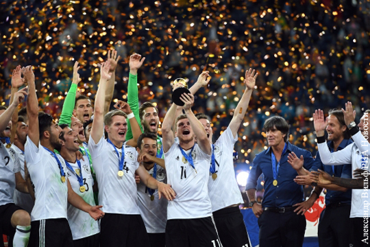 Германия стала победителем Кубка конфедераций